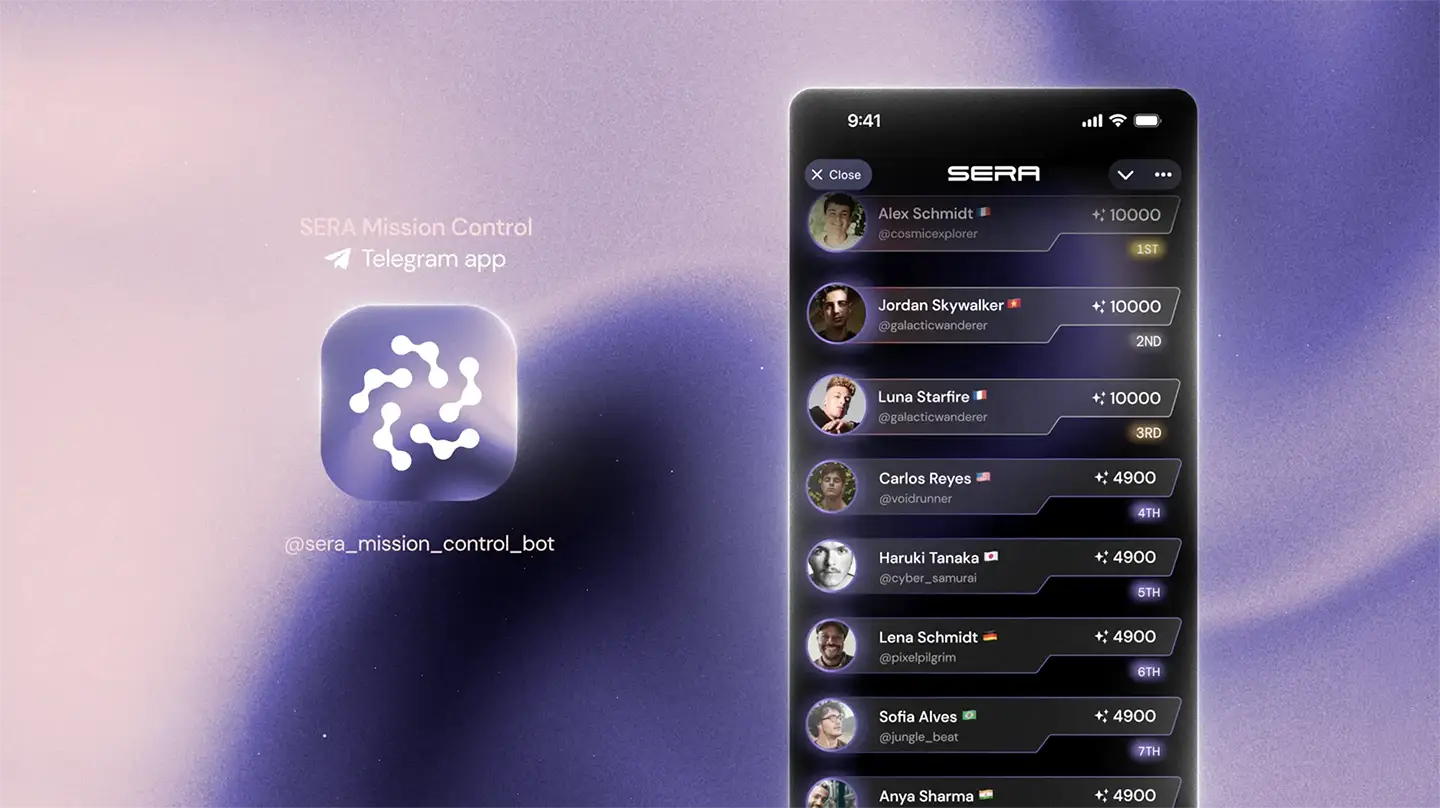 The SERA Mission Control App is live! Download now for the opportunity to fly to space